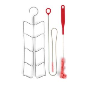 Osprey Hydraulics™ Cleaning Kit zur Reinigung von Hydraulics Trinkblasen, inklusive spezialisierter Bürsten für optimale Hygiene und Langlebigkeit.