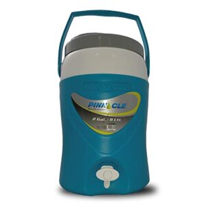 Pinnacle Thermoskanne in Blau mit 8 Litern Volumen, ideal für Camping und Sport, Höhe 35 cm.