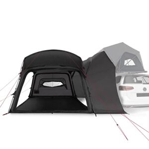 qeedo Quick Base Freedom Dachzelt Vorzelt mit Schleuse, ideal für Camping und Outdoor-Aktivitäten.