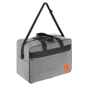 Robuste und faltbare Transporttasche für 2-flammige Gasgrills, aus reißfestem und wasserabweisendem Material, ideal für Camping und Outdoor-Aktivitäten.