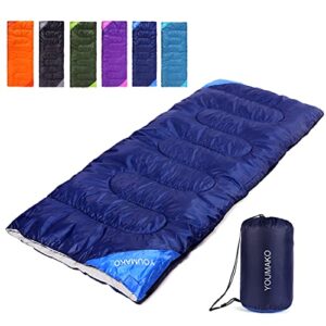 Rucksack-Schlafsack für Erwachsene und Kinder in verschiedenen Farben, ideal für Camping, Wandern und Reisen. Leicht, wasserdicht und bequem.
