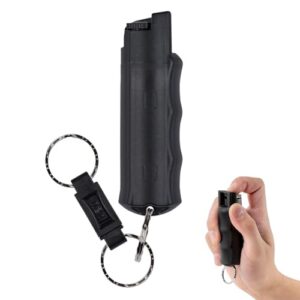 Kompakte Mini-Sprühflasche mit integriertem Schlüsselanhänger für den Alltag, ideal für Desinfektionsmittel und schnelle Anwendungen.