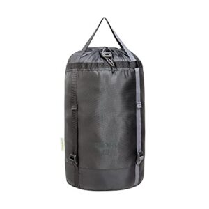 Tatonka Compression Sack 8L in Schwarz, ideal zum Platzsparen für Outdoor-Aktivitäten wie Camping und Wandern.