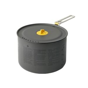 SEA TO SUMMIT Frontier Pot 3L - Ultraleichter und kompakter Kochtopf für 3 Personen mit Antihaftbeschichtung und Siebdeckel, ideal für Outdoor-Aktivitäten.