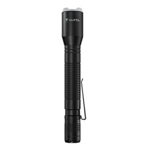 VARTA Taschenlampe LED in Aluminium Light F20 Pro mit drei Leuchtmodi und strukturiertem Griff - ideal für Outdoor-Aktivitäten