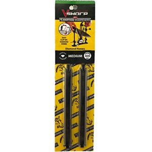Ersatz-Schleifstäbe mit Diamantbeschichtung von Warthog Sharpeners, 600er Körnung, geeignet für Messerschärfer Classic II, A4 und A4 ELITE, auf einer bunten Verpackung abgebildet.