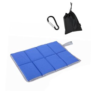 Wasserdichtes Sitzkissen mit Aufbewahrungstasche und Karabiner für Outdoor-Aktivitäten wie Camping, Picknicken und Wandern