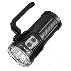 Wurkkos TS32 LED Taschenlampe mit 12.000 Lumen, robustem Design und USB-C Aufladung für Outdoor-Aktivitäten.