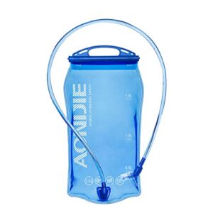 Faltbarer Wasserbeutel 1.5 Liter für Camping, Wandern, Reiten und Klettern, hydraulischer Trinksystem