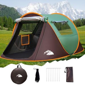 Pop-up Zelt für 2 Personen, wasserdicht und leicht zu aufbauen. Perfekt für Camping-Abenteuer.