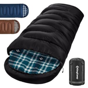 Unisex Adult Schlafsack für Winter, Everyday 4 Jahreszeiten, Komfort: 7°C Limit: 2°C Extrem: -13°C, hochdichte Füllung, doppelter Windschutzstoff, verstellbarer Reißverschluss