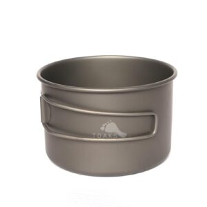 Camping-Titan-Topf Becher Schale mit 380ml Kapazität, Outdoor-Picknick-Wandern-Geschirr aus Titan-Material