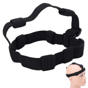 Banjiabb Stirnband für Taschenlampe, verstellbarer Kopfband, Kopflampe Gurt für Outdoor Camping Wandern Angeln