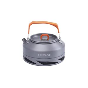 Portable Mini-Tee-Kessel, Camping-Teekessel mit Netzbeutel für Kaffee und Wasser zum Kochen bei Camping und Outdoor-Aktivitäten