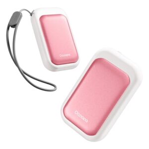 Magnetischer Handwärmer, 2-in-1-Funktion, drei Heizstufen, wiederaufladbar, komfortabel für Outdoor-Aktivitäten wie Jagen, Camping und Golf spielen