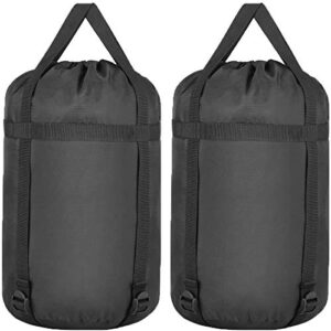 Kompressionssack, Schutzhülle, wasserdichter Packsack und Schlafsack für Outdoor-Aktivitäten wie Camping, Wandern und Rucksackreisen.