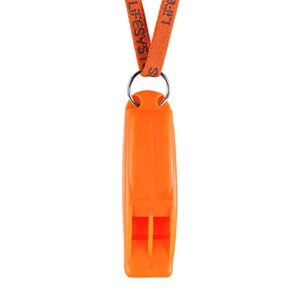 Sicherheitspfeife von Lifesystems, orange, für Bootfahren und Signalierung, EU-kompatibel