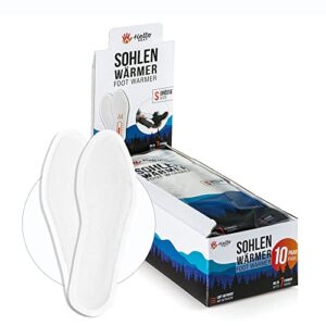 Soften, warme Einlegesohlen, Selbstwarmende Sohlenwärmer, Luftaktiviert, Kalte Füße lindern