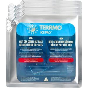 TERRMO Ice Pro Premium Groß Kühlakku für Kühltasche, Kühlbox, Kühlrucksack - Lange Kühldauer bis zu 48-72h - Wiederverwendbar, Hochleistungsfähig - Kühlelemente XL