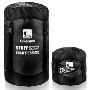 Ultraleichter Kompressionssack Wasserabweisender für Schlafsack - Aufbewahrungstasche für Schlafsack, Platzsparende Ausrüstung für Reisen, Camping, Wandern und Outdoor-Aktivitäten