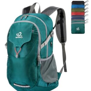Wasserflugel-Faltbarer-Rucksack-Wanderrucksack-30L-Leicht-Tagesrucksack-mit-Nassfach-Ultraleicht-Faltrucksack-Trekkingrucksack-Klapprucksack-fuer-Herren-Damen-Outdoor-Wandern-Reisen-Daypack