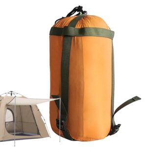 Campingbag für den Campingtrip, Wasserdichter Rucksack mit Schlafsack Aufbewahrung