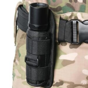360 Grad drehbare Taschenlampe-Tasche für Gürtel, Taschenlampe-Abdeckung und Jagdtasche mit LED-Fackel und Holster, praktisches Zubehör für Ihre Taschenlampe