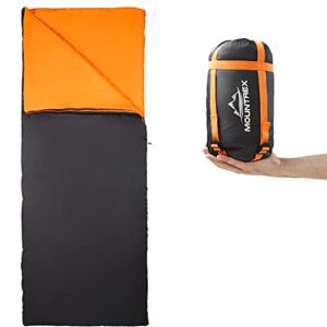 MOUNTREX Deckenschlafsack - Ultraleichter Sommer Schlafsack für Outdoor Abenteuer, Camping, Reisen und Festival. Koppelbar.