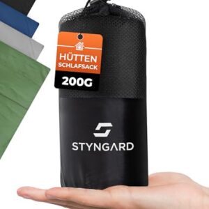 Ultraleichter Hüttenschlafsack aus Mikrofaser für alle Wetter
