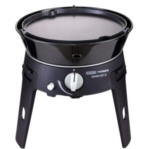 Tragbarer Grill mit GreenGrill-Keramikbeschichtung und Tragetasche für Camping und BBQ