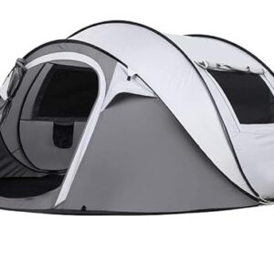 Campingzelt, Pop Up Zelt für 4-5 Personen mit automatischer Aufstellung in 3 Sekunden, wasserfest und sonnenschutzfähig