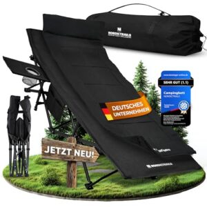 Feldbett, Campingbett, Klappbares Bett, XXL Matratze, Outdoor-Bett, Zelt und Campingmöbel