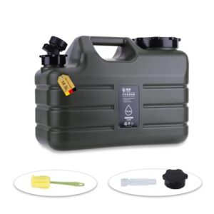 Wasserkanister mit Hahn, 10-18L, BPA-frei, Camping-Wasserkanister, Trinkwasserkanister, tragbarer Mehrzweckkanister Wassertank für den Urlaub