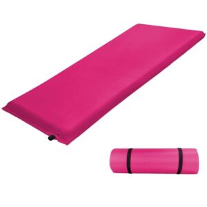Isomatte für Camping, Selfinflating-Matte mit 2.5 cm Dicke, bequeme Schlafgelegenheit vor Kälte, leicht zu bedienen und pflegeleicht