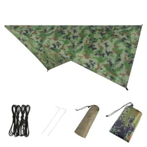 Wasserdichte Zeltplane für Camping, Regenschutz und UV-Schutz bei Outdoor-Aktivitäten