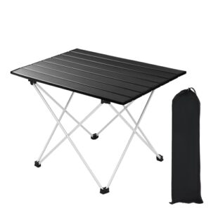 Tragbarer Campingtisch aus Aluminium, ideal für spontane Ausflüge und Outdoor-Aktivitäten wie Camping, Picknicks oder Wandern.