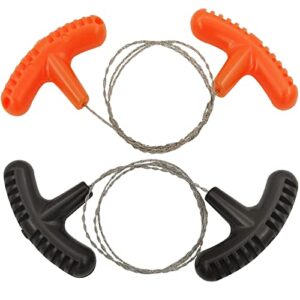 Hochwertige Edelstahl Drahtsäge für Outdoor-Aktivitäten, ideal für Camping, Wandern und Notfälle