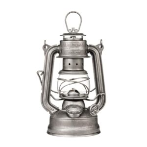Retro Sturmlaterne mit kerosinloser Laterne, Petroleum Lampe Outdoor mit Tragegriff, ideal für Camping, Wandern, Terrassenabende, Gartenpartys und Picknick