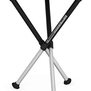 Klapphocker aus Aluminium mit Sitzhöhe 55 cm, belastbar bis 225 kg, ideal für Fotografen, Vogelbeobachter, Wanderer und Ältere Menschen