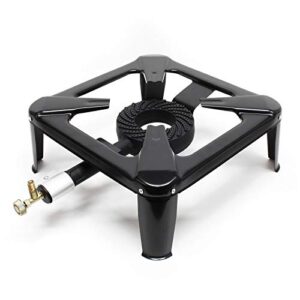 Wiltec Gaskocher 450g/h 7kW Outdoor Campingkocher mit Propangas/Butangas Gasbrenner für Camping und Outdoor-Aktivitäten