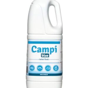 CAMPI Blue 2L - Sanitärflüssigkeit & Toilettenzusatz für Campingtoilette, effektive Fäkalienzerstreuung und hygienische Toilettennutzung für Wohnwagen & Wohnmobil