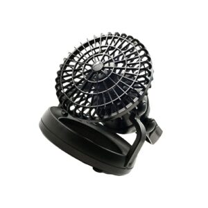 Multifunktionale Campinglampe mit Ventilatorfunktion, tragbar, für Outdoor-Aktivitäten, Hängemöglichkeit für Camping, Wandern und Notfälle, Batterie