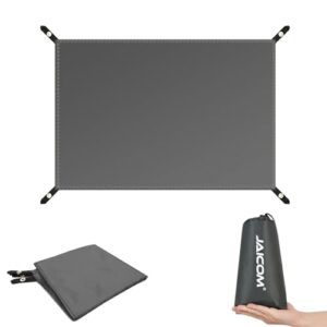 JAICOM Zeltplane, Tarp für 2 Personen Zelt, wasserdicht und reißfest, ultraleicht, ideal für Camping, Outdoor-Trips, Strand und Picknick