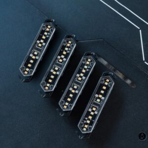 7 Modi Dimmbar Camping Licht, LED Camping Lampe, IPX4 Wasserdicht, Outdoor-Lampe für Zeltseil, magnetisch und schnappend
