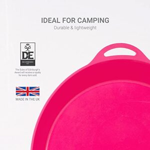 Lifeventure Ellipse Wiederverwendbarer Teller für Camping, Reisen & Outdoor - BPA-freies Polypropylen, leicht und robust, ideal für Zelt und Outdoor-Ausrüstung