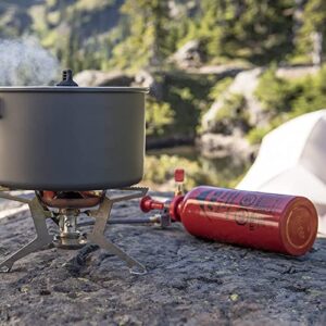Hochwertige Brennstoffflasche für Outdoor-Aktivitäten und Camping von MSR, rot, Fassungsvermögen 325 ml