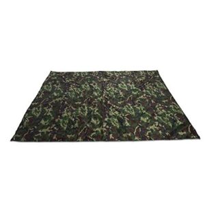Nikou Camping Tarp, Camouflage wasserdichte Camping Zelt Shelter Tent Tarp Bewegliche Leichte Regenschutz Matte für Outdoor Picknick Camping (Größe : 2 x 2M)