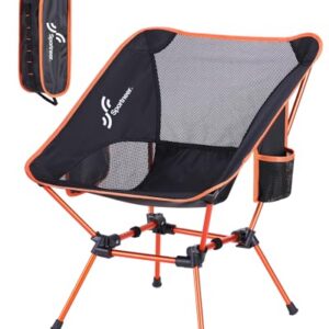 Campingstuhl, Faltbar, 150Kg, Ultraleicht, Packmaß, Klappstuhl, Tragetasche, Picknick, Outdoor, Wandern
