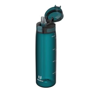 BPA-freie Trinkflasche 1 Liter mit TouchSip Verschluss, ideale Sportflasche für Outdoor und Camping