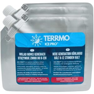 Kühlakkus für Kültasche, Brotdose und Medikamente - TERRMO Ice Pro Kleine Kühlakkus mit Extra Lange Kühldauer und Wiederverwendbarkeit